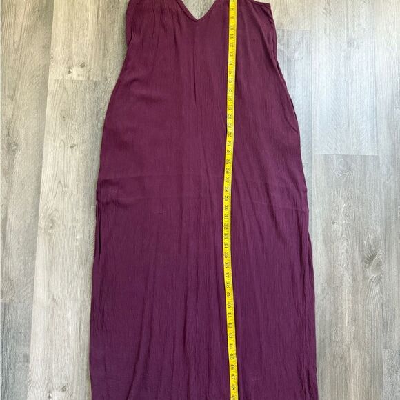 Lovestitch Maxi Dress Pockets Adjustable Spaghetti Straps Small Medium Flowy - Picture 8 of 10